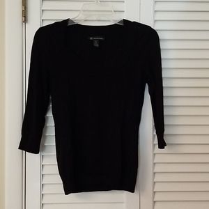 3/$20 🎉 INC black 3/4 sleeve sweater